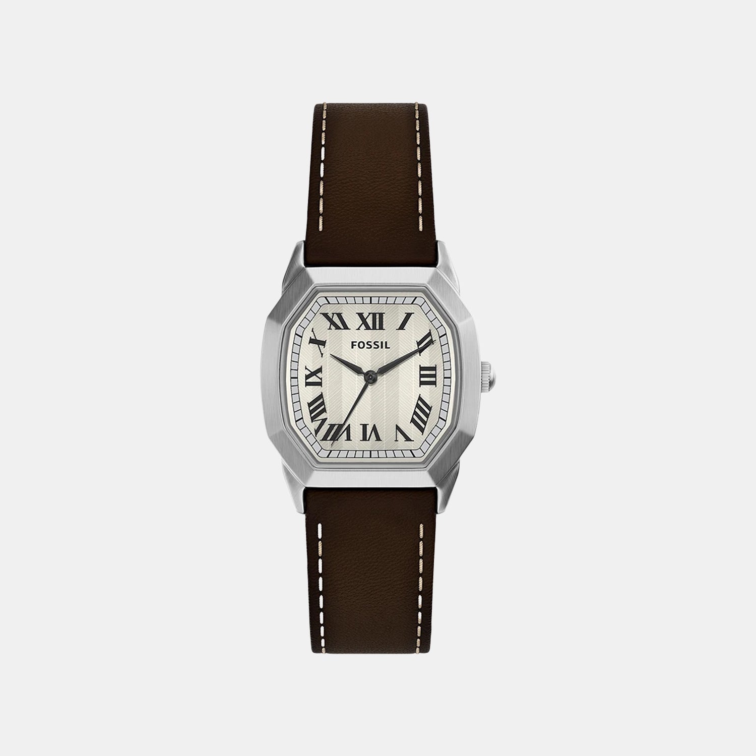 Harlow Women Quartz Cream Dial Analog Leather Watch FS6214