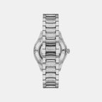 Signature Men Automatic Black Dial Analog Stainless Steel Watch FSI1000
