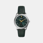 Signature Men Automatic Green Dial Analog Leather Watch FSI1002