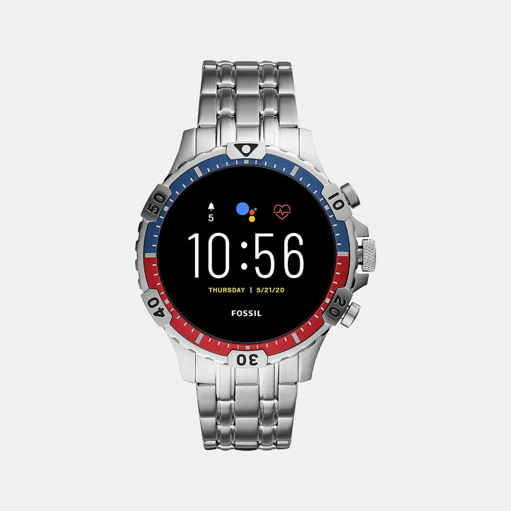 Fossil Round Black Digital watch