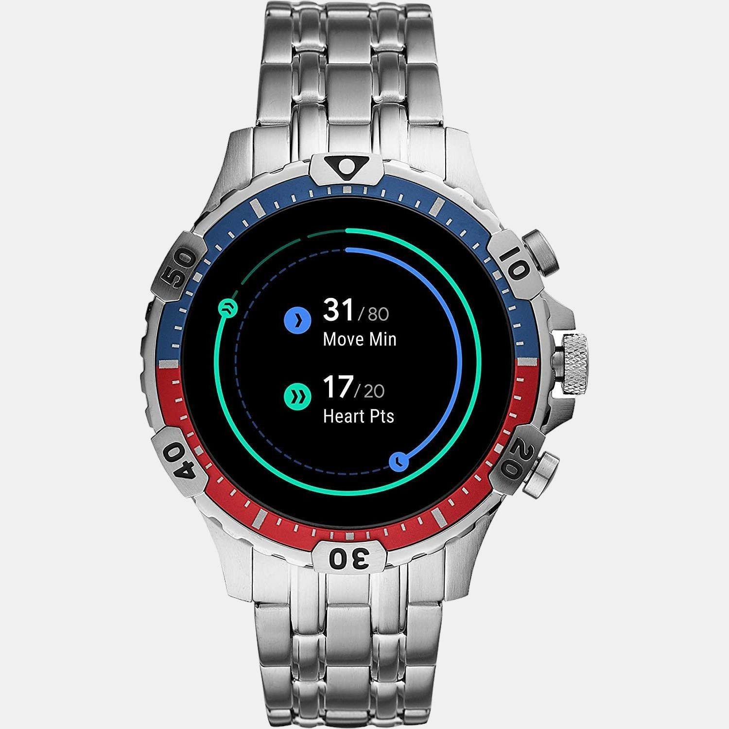 Fossil Stainless Steel Round watch