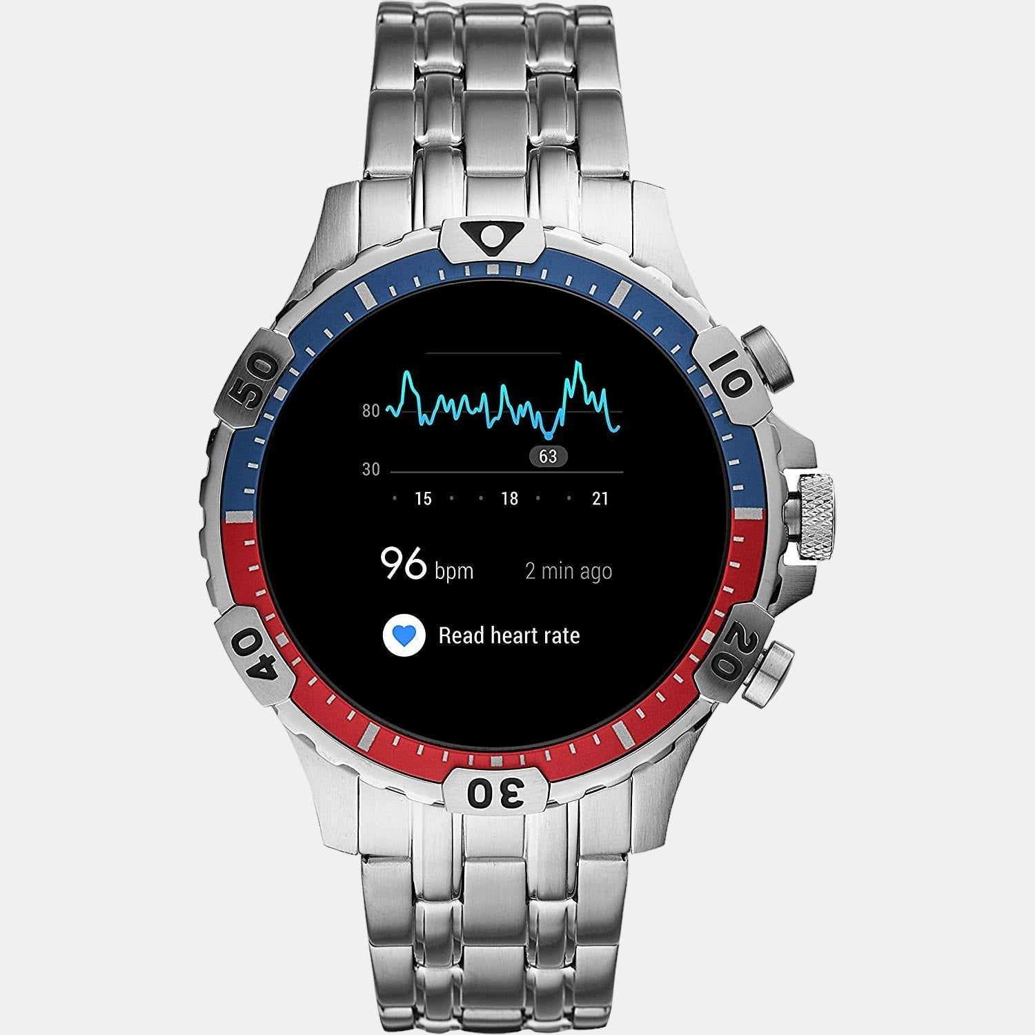 Fossil Stainless Steel Black watch