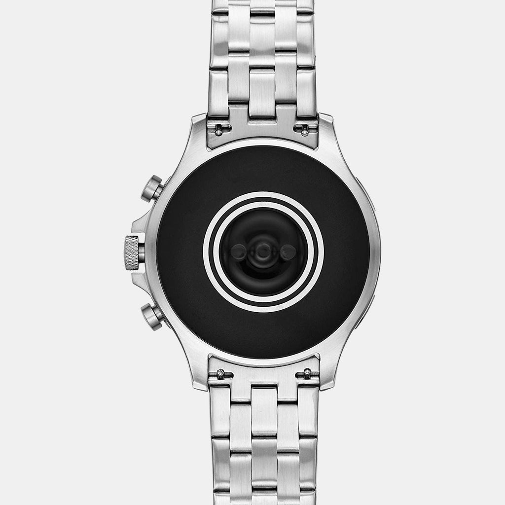 Men Automatic Black Dial Digital Stainless Steel Watch FTW4040