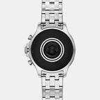 Men Automatic Black Dial Digital Stainless Steel Watch FTW4040