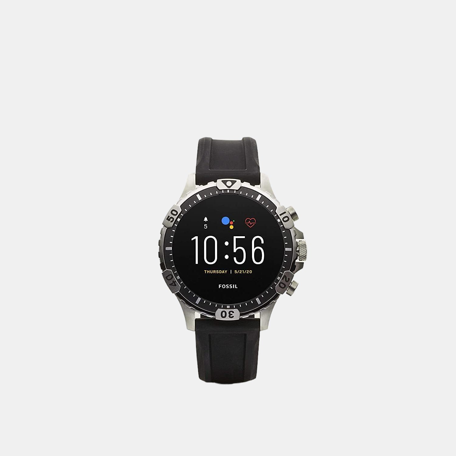 Fossil Round Automatic Digital Men watch