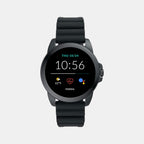 Fossil Round Black Digital watch