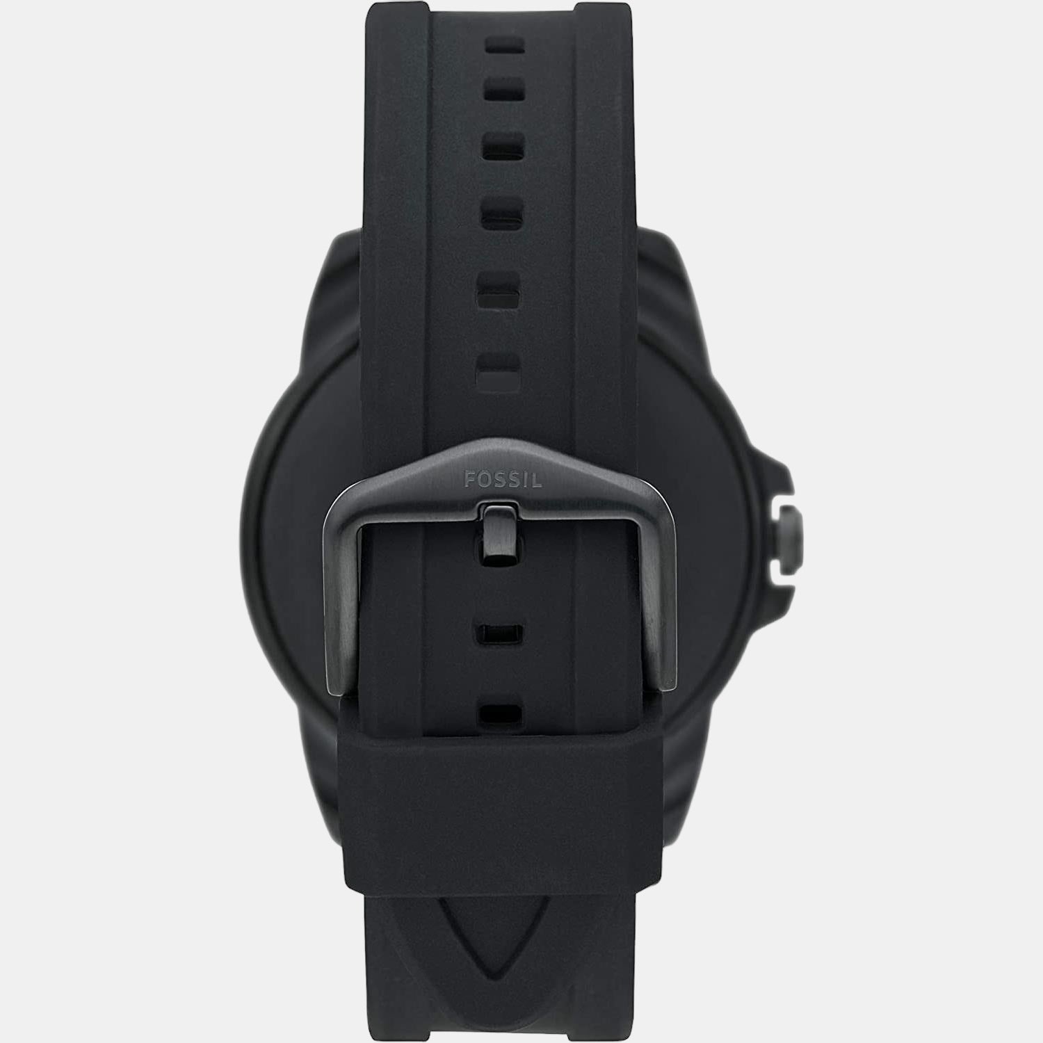 Fossil Men Round Black watch