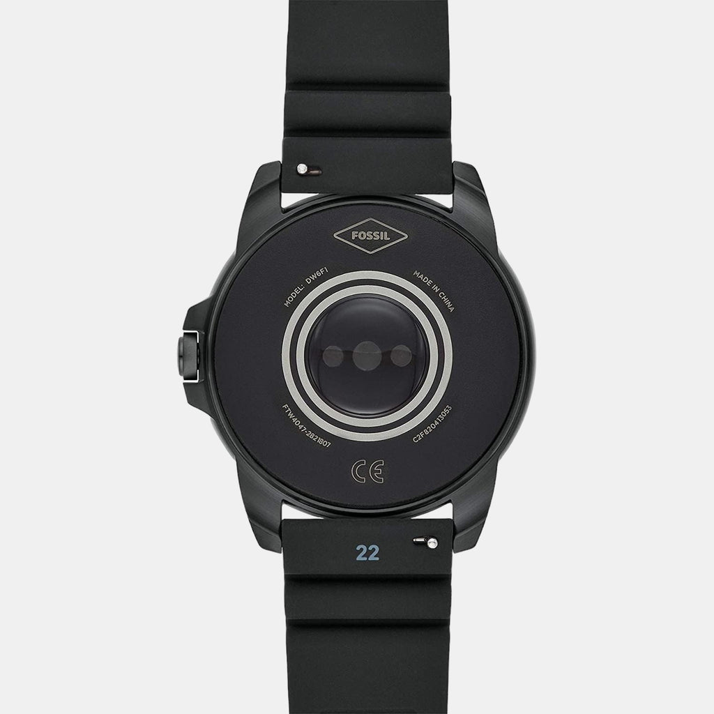 Fossil Silicone Black watch