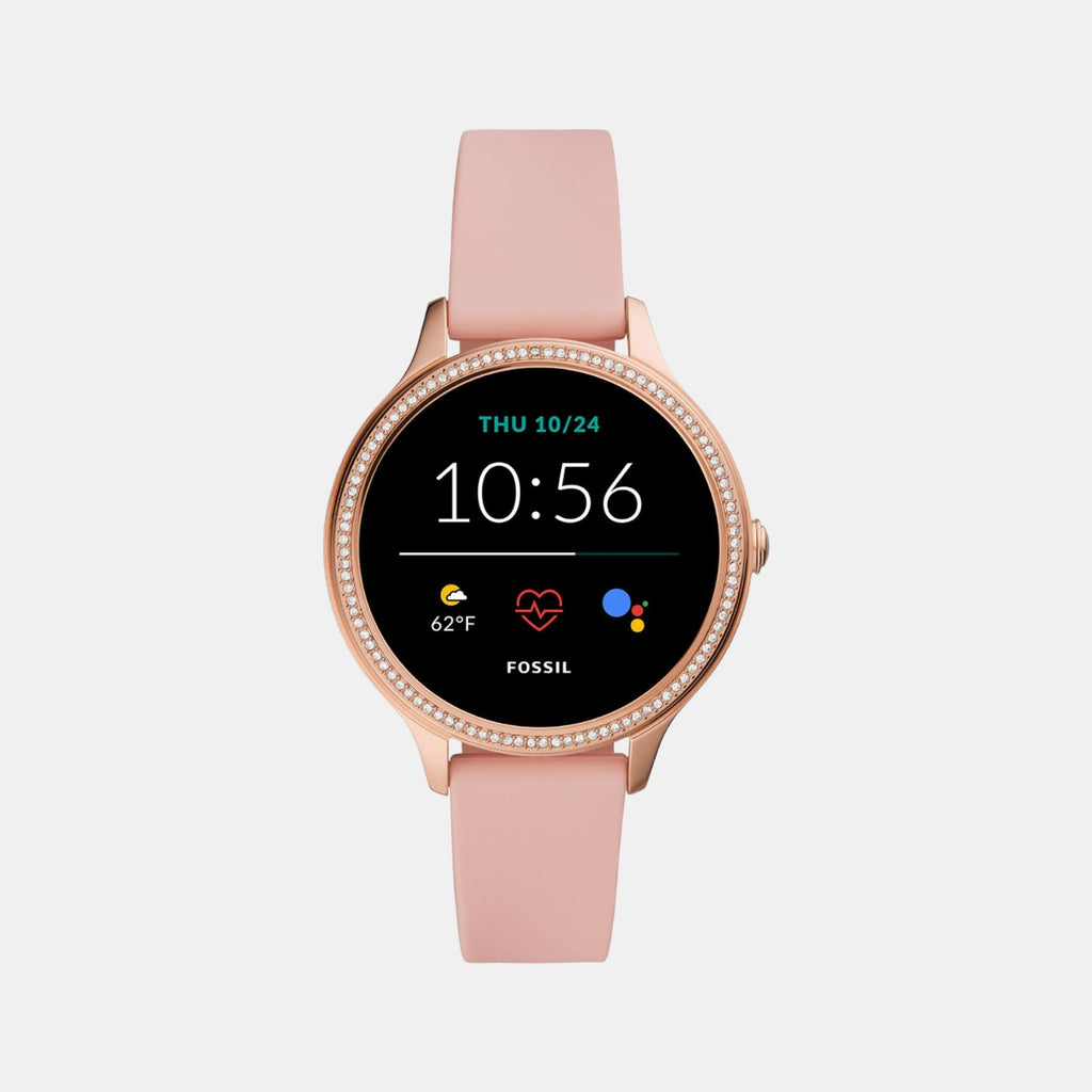 Fossil Round Black Digital watch