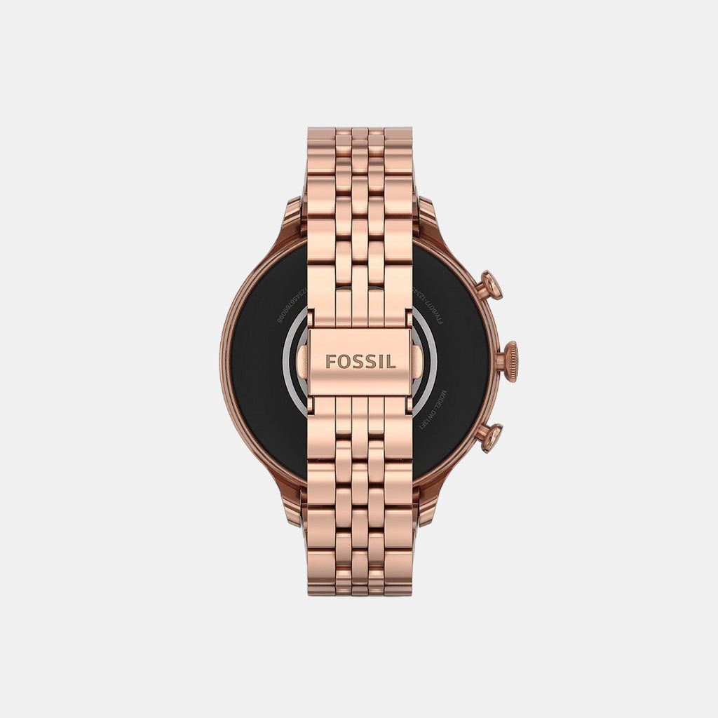 Women Quartz Black Dial Digital Stainless Steel Watch FTW6077