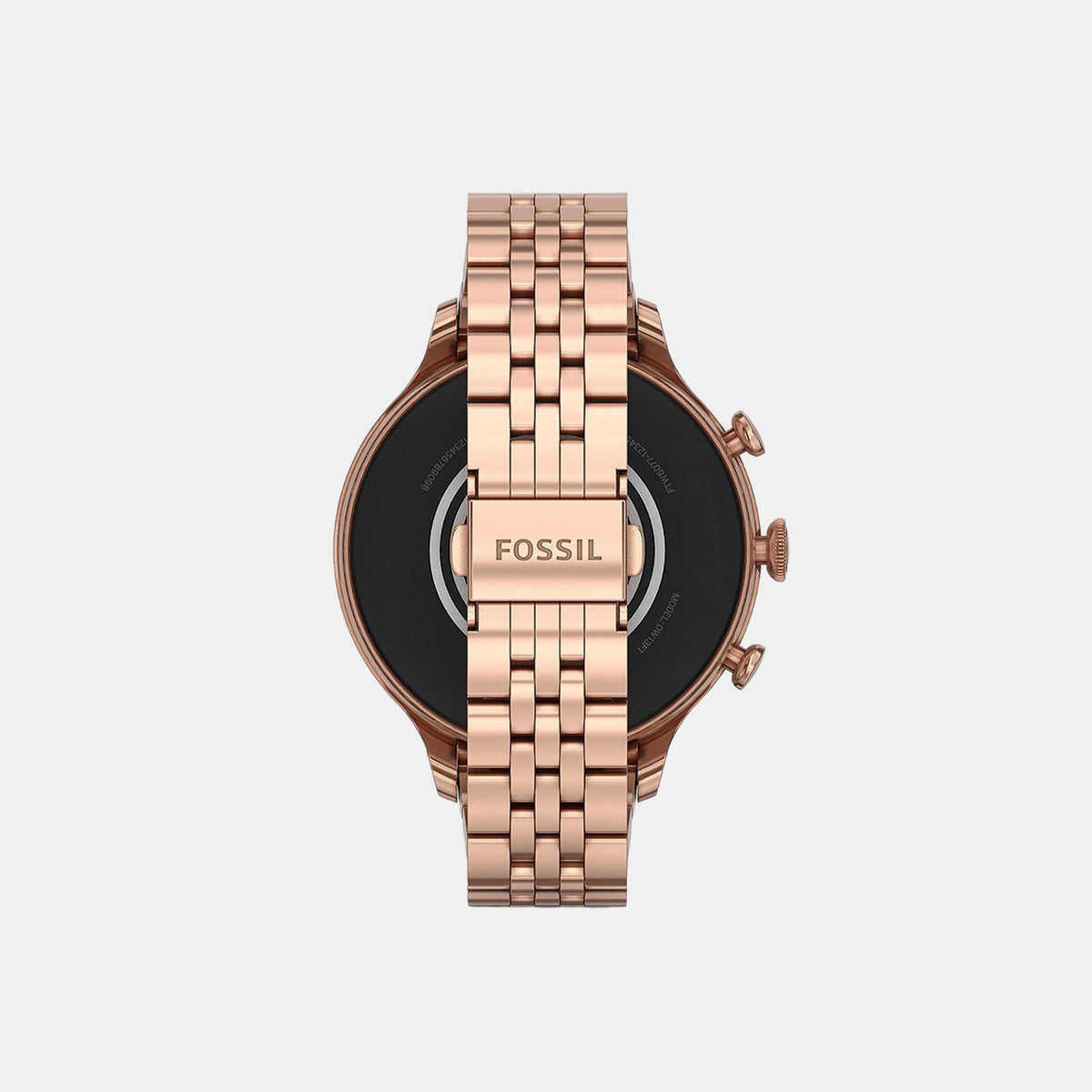 Women Quartz Black Dial Digital Stainless Steel Watch FTW6077