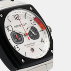 Streamliner Men Quartz White Dial Analog Rubber Watch 24142.SA.B.2.RB