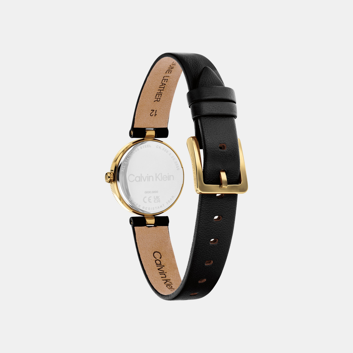 Gleam Women Quartz Black Dial Analog Leather Watch 25100230