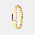 Moderne Women Quartz White Dial Analog Stainless Steel Watch 25100184