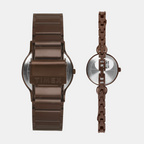 Trendline Couple Quartz Rose Gold Dial Analog Stainless Steel Watch TW00PR265