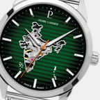 Men Automatic Green Dial Analog Stainless Steel Watch 430D171