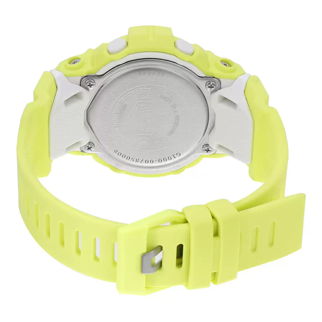 G-Shock Women Quartz White Dial Analog-Digital Resin Watch G1000