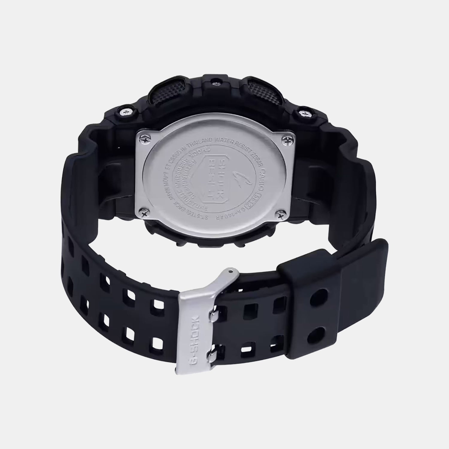 G-Shock Men Quartz Red Dial Analog-Digital Resin Watch G1002