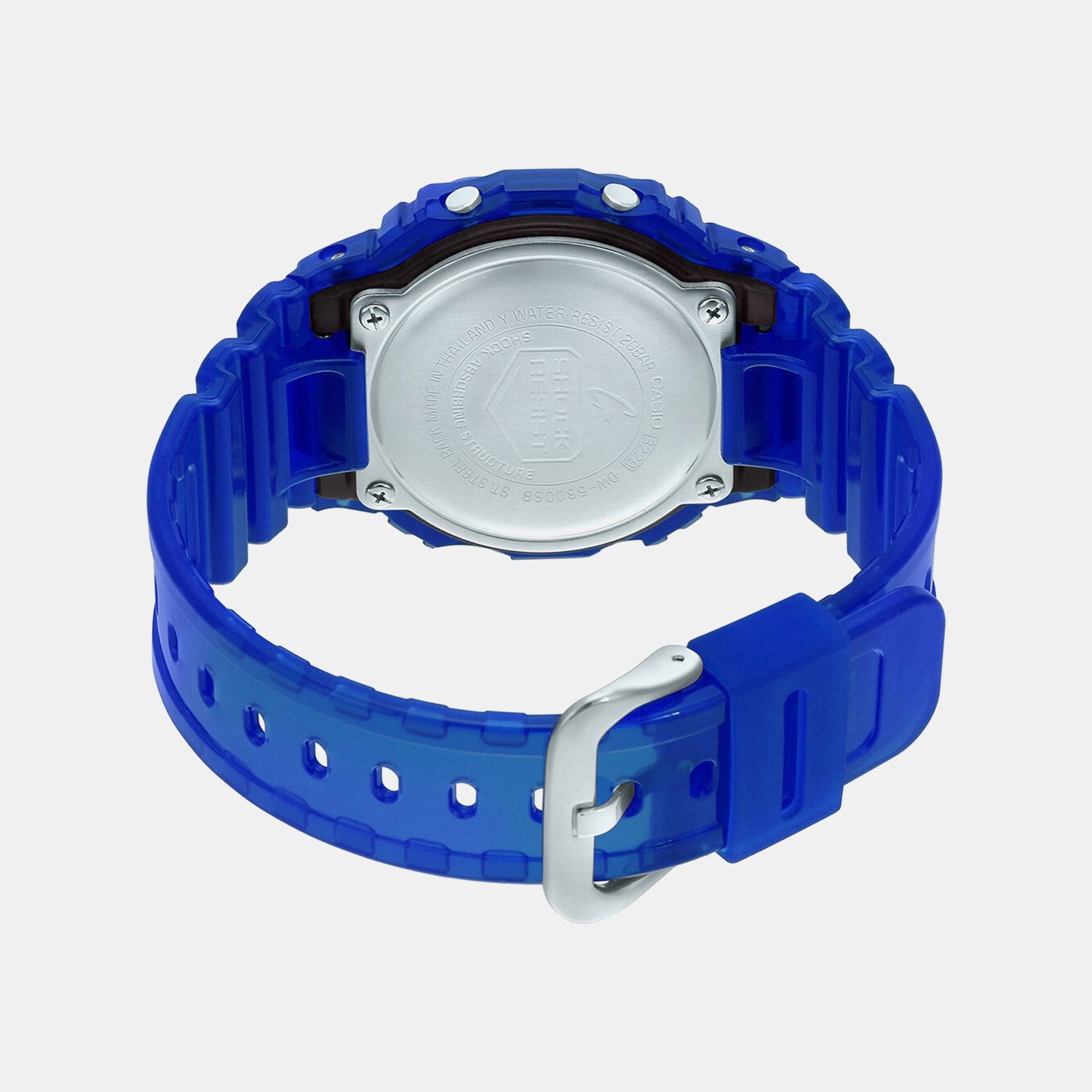 G-Shock Men Quartz Blue Dial Digital Resin Watch G1003