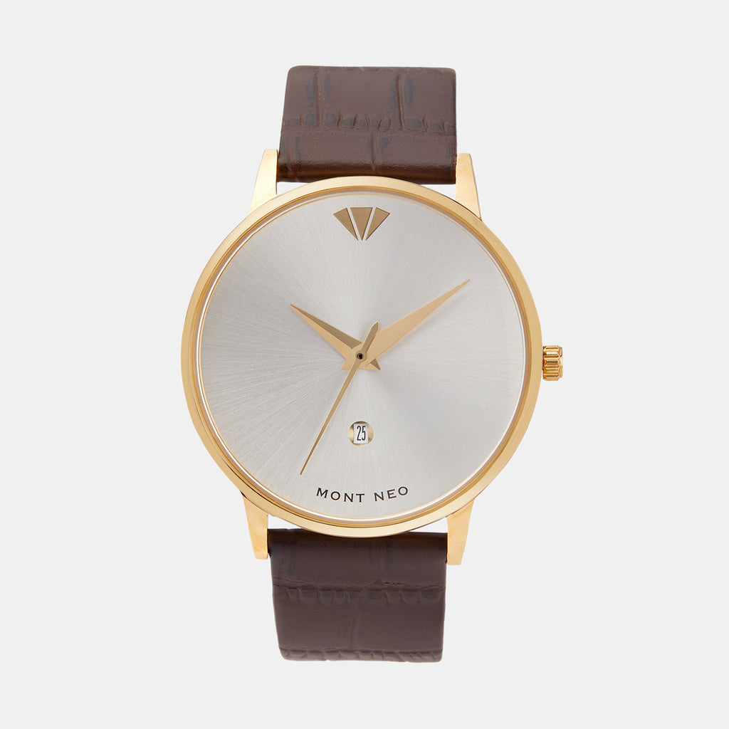 Mont Neo Round Silver Analog watch