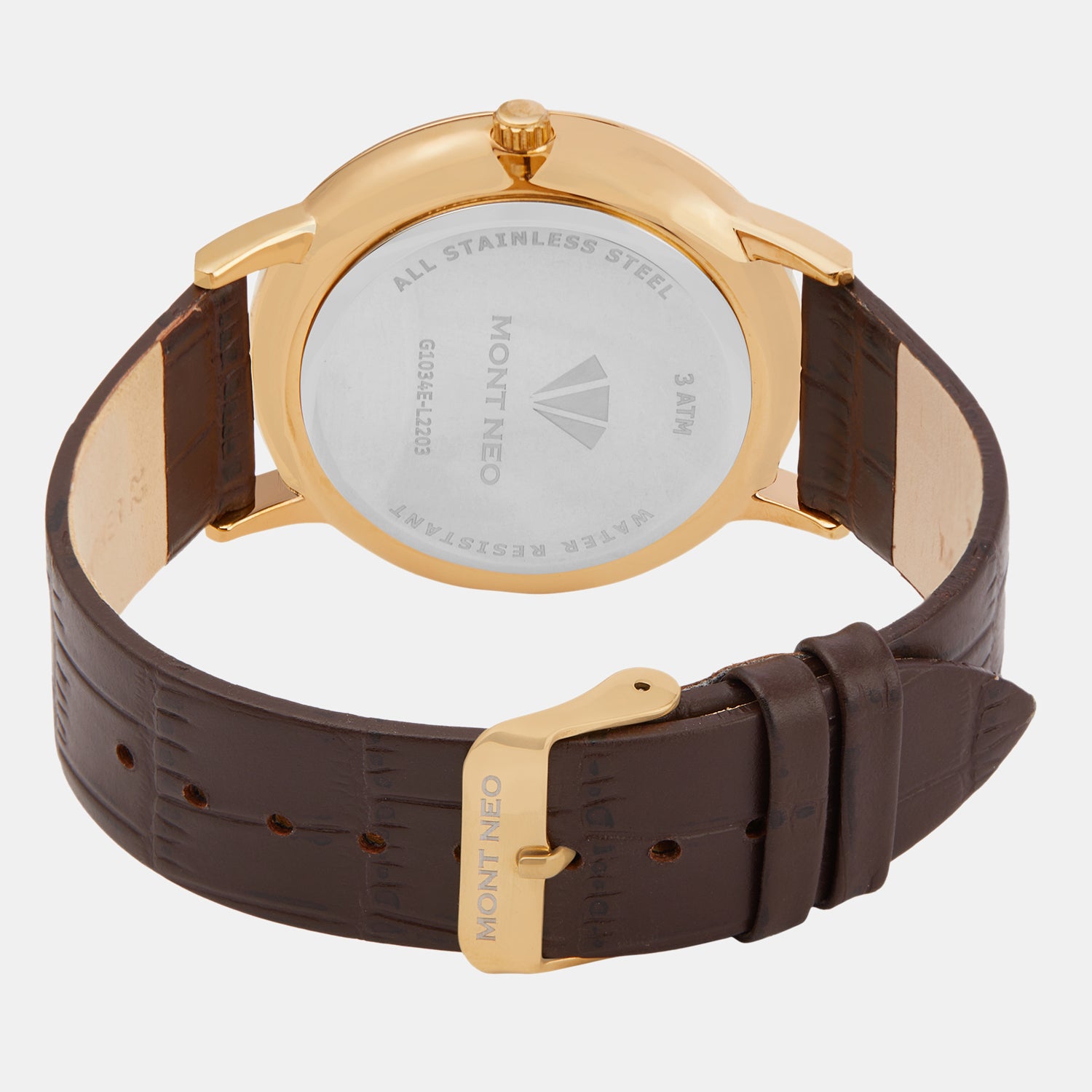 Mont Neo Men Round Silver watch