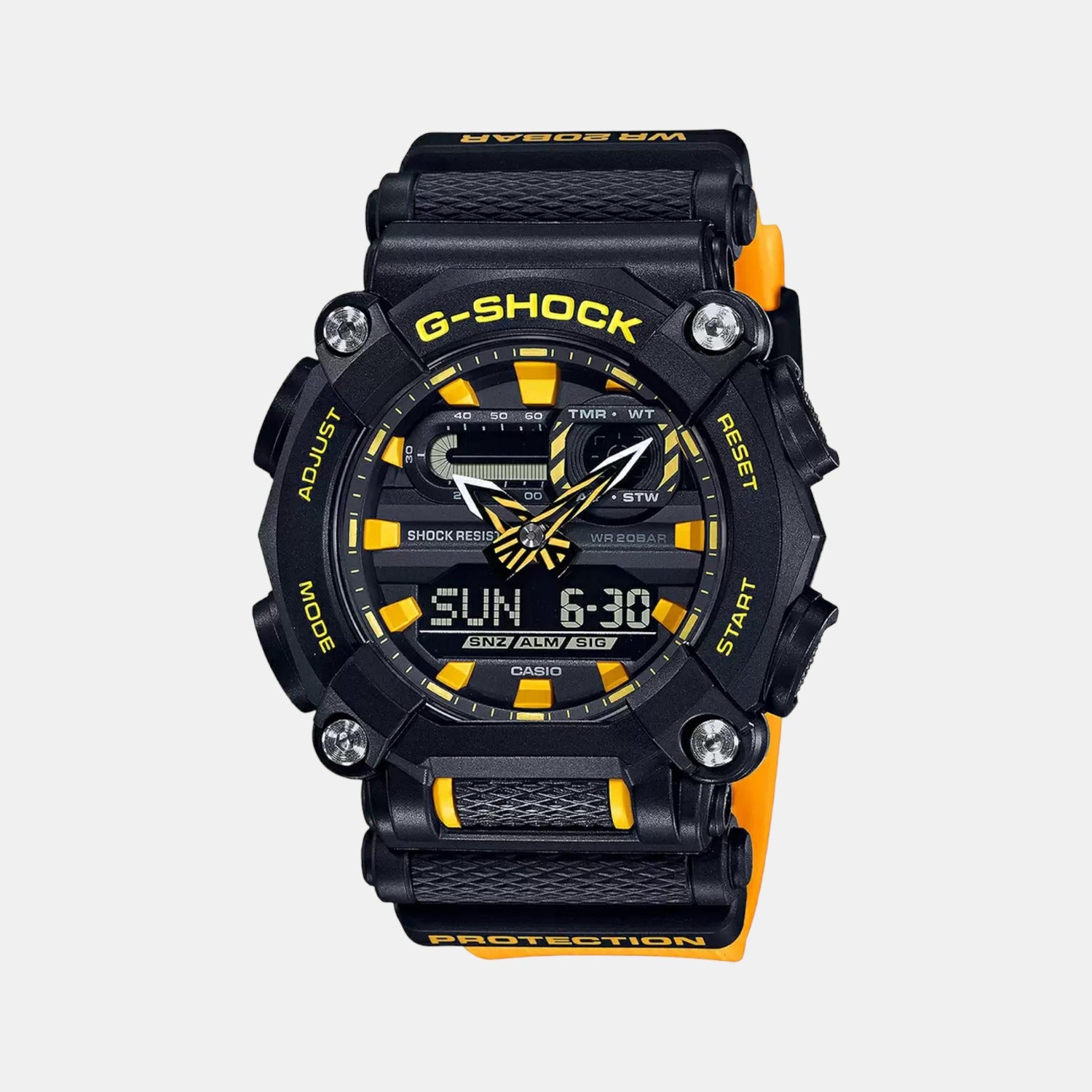 Casio Round Black Analog-Digital watch