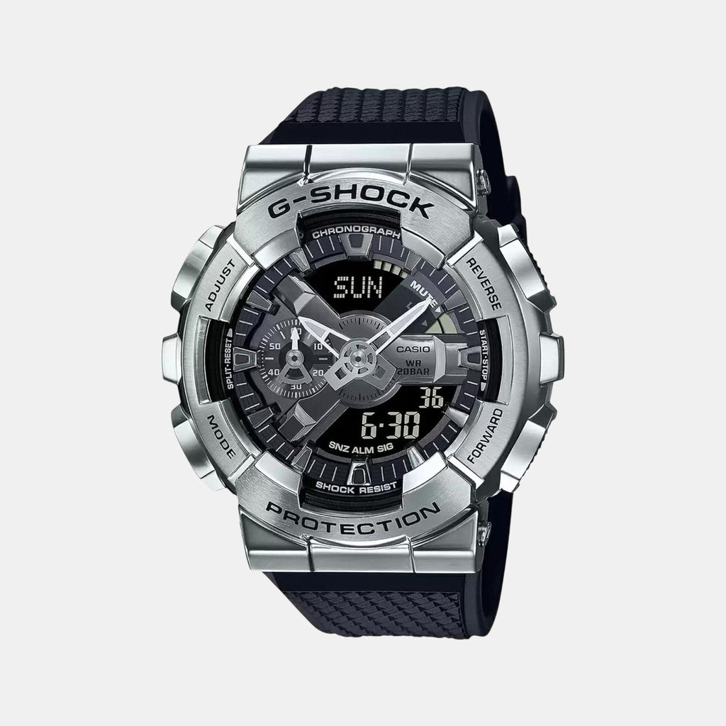 G-Shock Men Quartz Black Dial Analog-Digital Resin Watch G1051