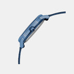 Men Quartz Blue Dial Analog Mesh Watch G1052E-B5505