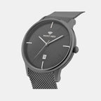 Men Quartz Gun Dial Analog Mesh Watch G1052E-B8816