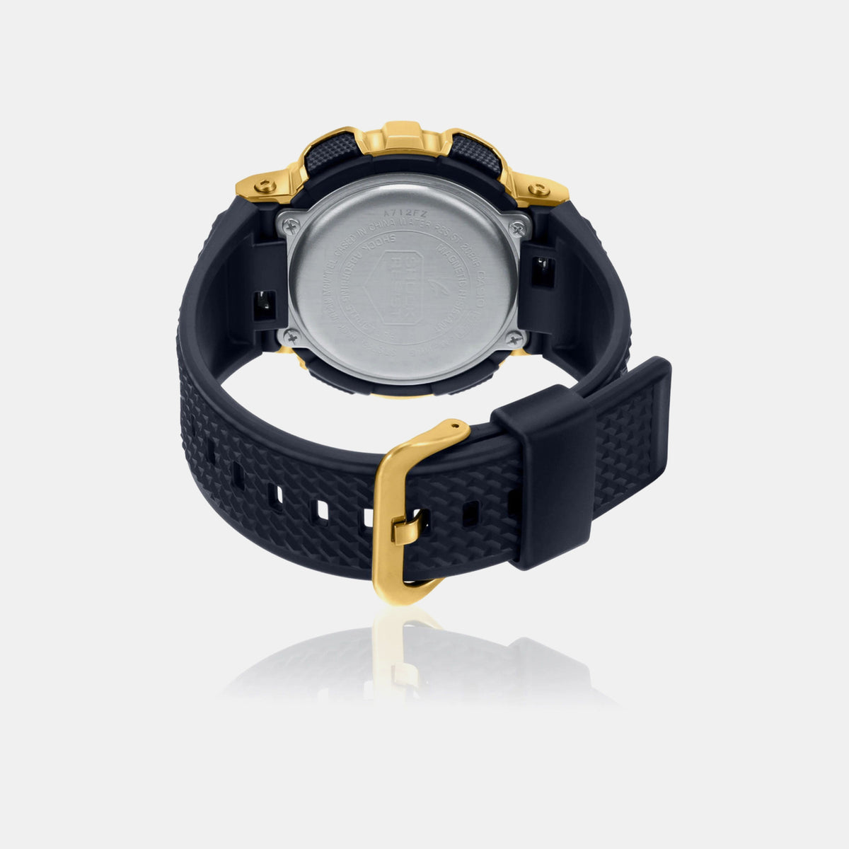 G-Shock Men Quartz Gold Dial Analog-Digital Resin Watch G1053