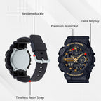 G-Shock Women Quartz Black Dial Analog-Digital Resin Watch G1060