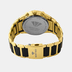 Men Quartz Black Dial Multi-Function Metal Watch G1062M-M2404