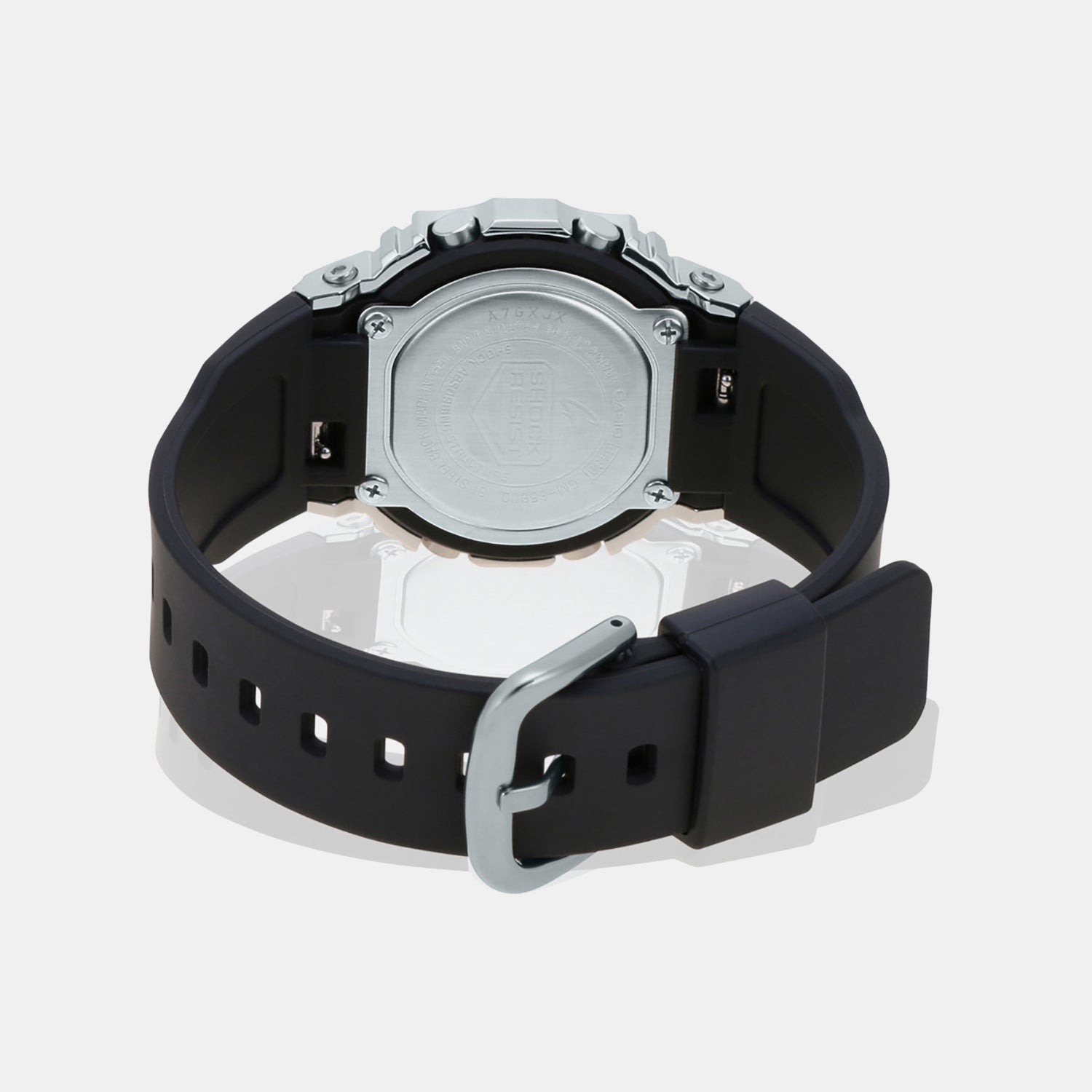 G-Shock Women Quartz Black Dial Digital Resin Watch G1068