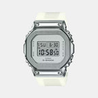 G-Shock Women Quartz White Dial Digital Resin Watch G1104
