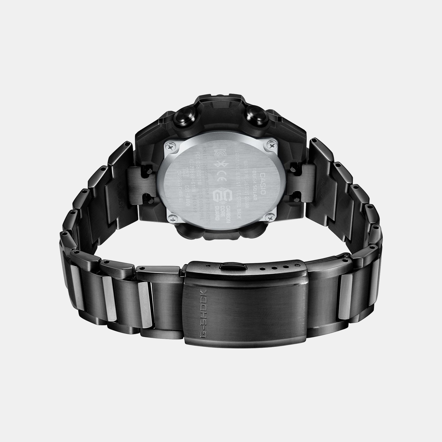 G-Shock Men Quartz Blue Dial Analog-Digital Stainless Steel Watch G1122