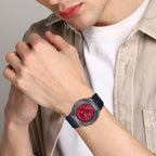 G-Shock Men Quartz Red Dial Analog-Digital Resin Watch G1161