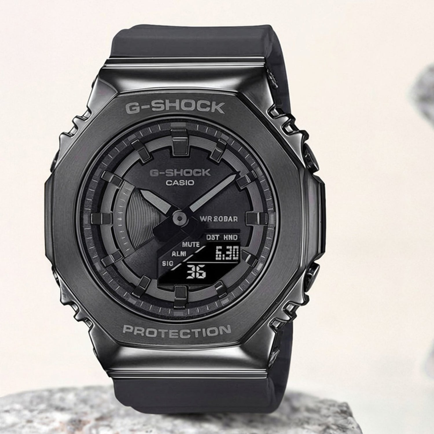 G-Shock Women Quartz Black Dial Analog-Digital Resin Watch G1164