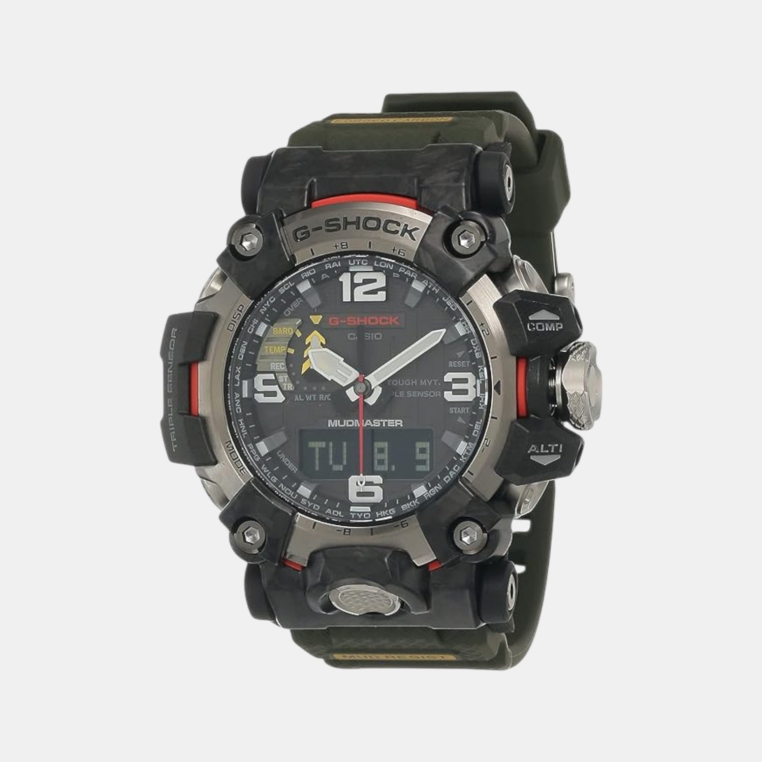 Casio G-Shock Men Grey Resin Watch G1176 – Just In Time