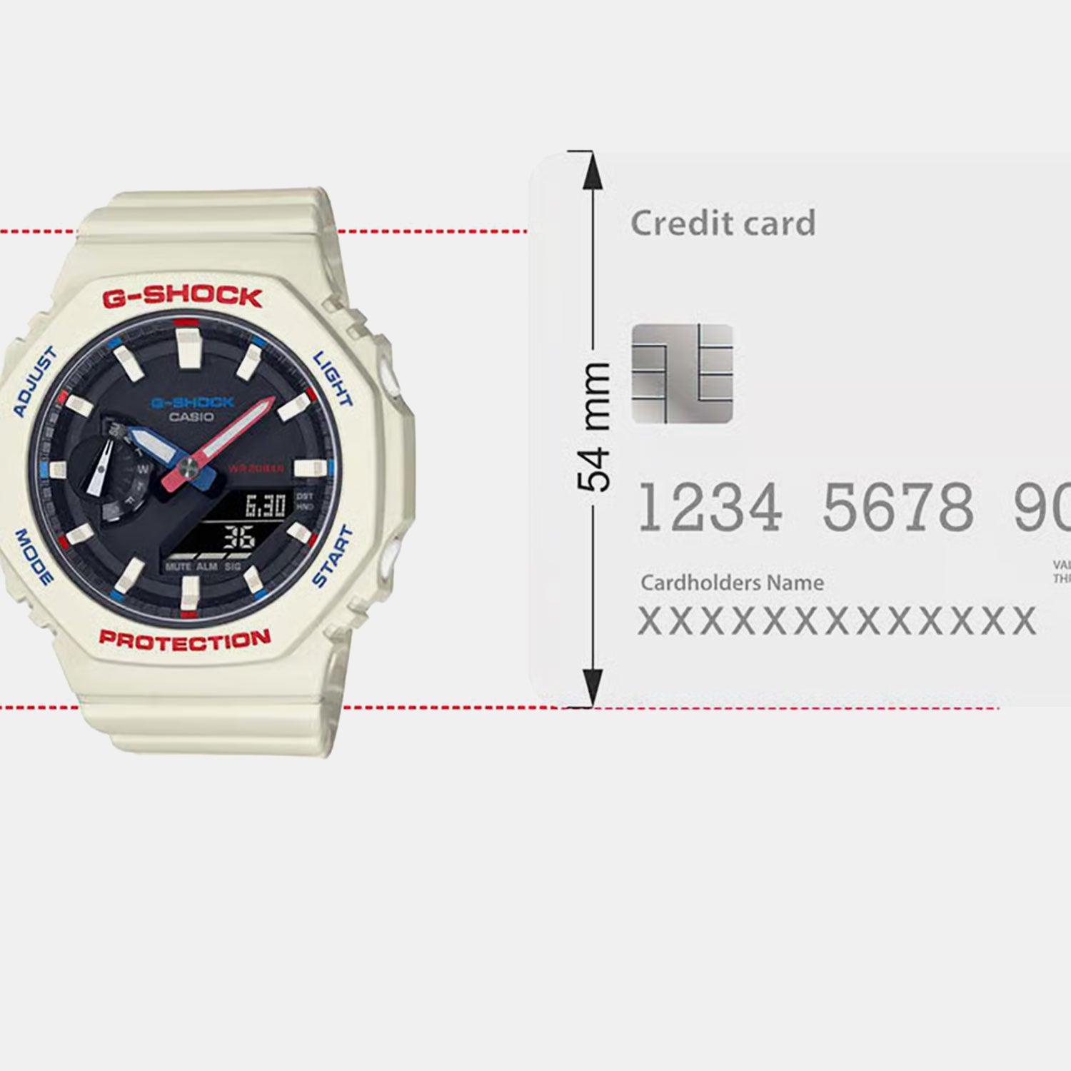 G-Shock Women Quartz Black Dial Analog-Digital Resin Watch G1187