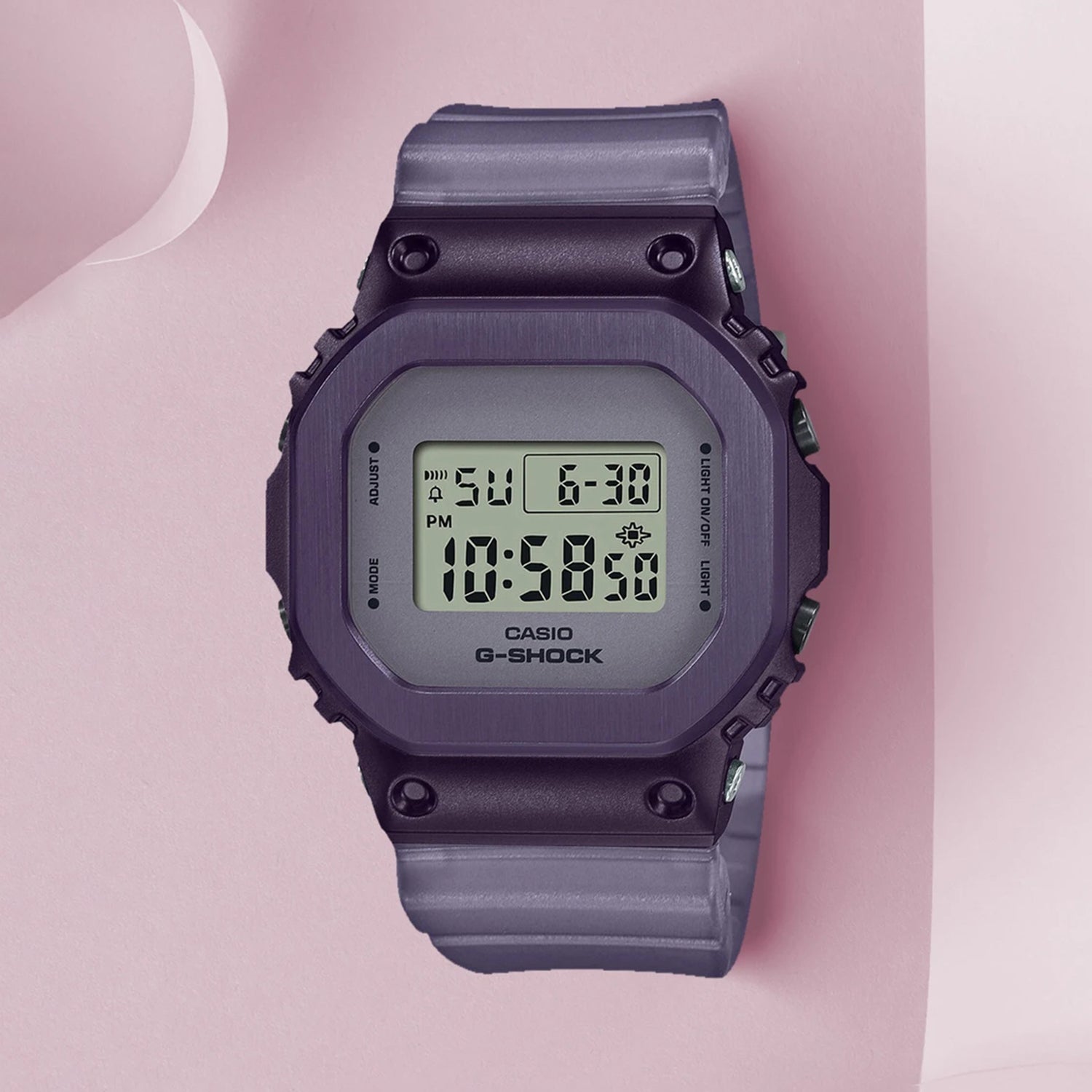 G-Shock Women Quartz Blue Dial Digital Resin Watch G1222