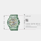 G-Shock Women Quartz Grey Dial Analog-Digital Resin Watch G1223