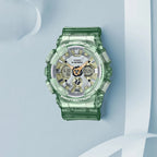 G-Shock Women Quartz Grey Dial Analog-Digital Resin Watch G1225