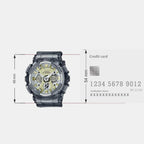 G-Shock Women Quartz Grey Dial Analog-Digital Resin Watch G1226