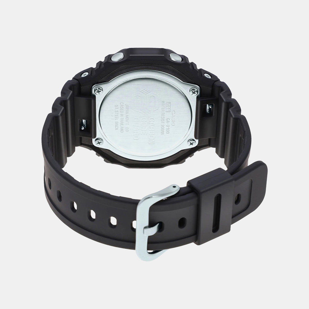 G-Shock Men Quartz Black Dial Analog-Digital Resin Watch G1229