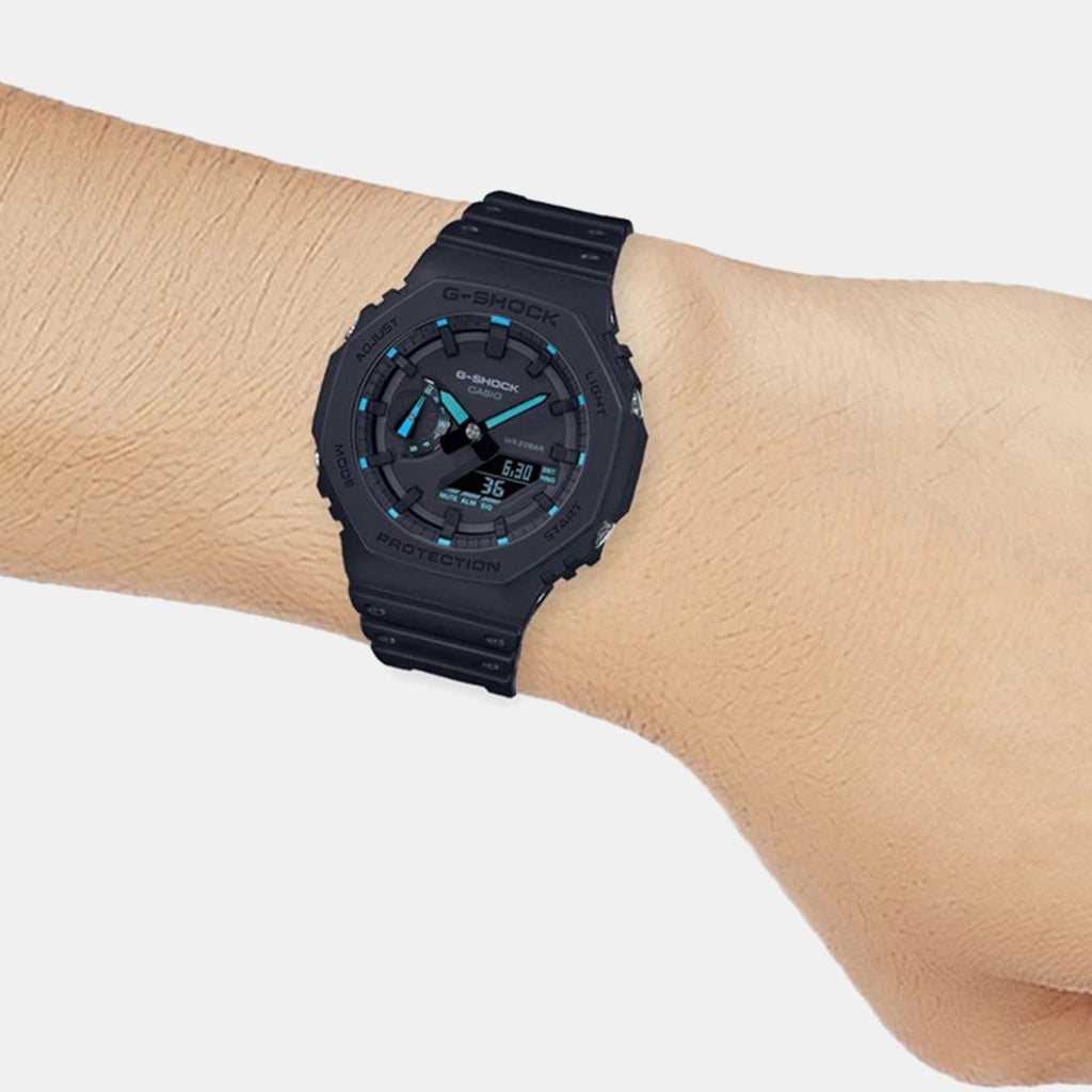 G-Shock Men Quartz Black Dial Analog-Digital Resin Watch G1229