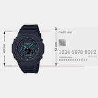 G-Shock Men Quartz Black Dial Analog-Digital Resin Watch G1229