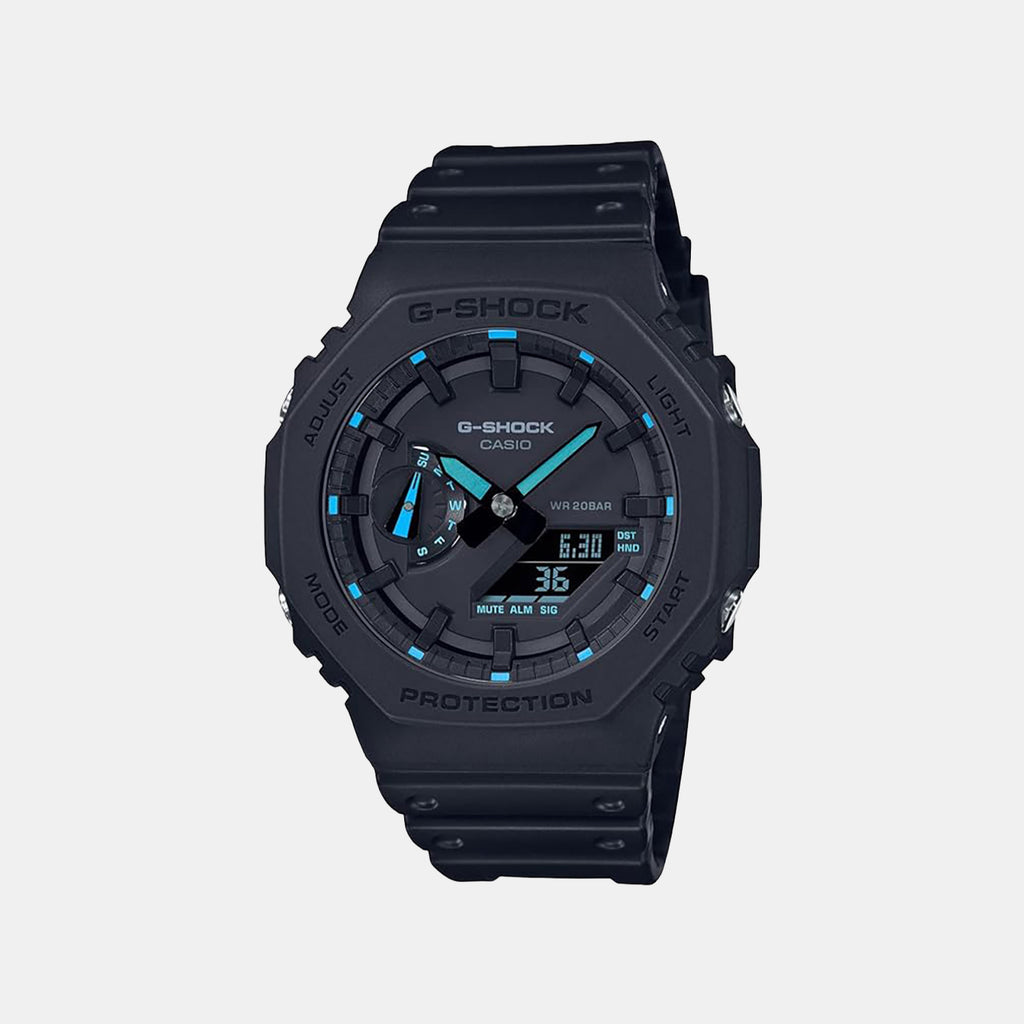 G-Shock Men Quartz Black Dial Analog-Digital Resin Watch G1229