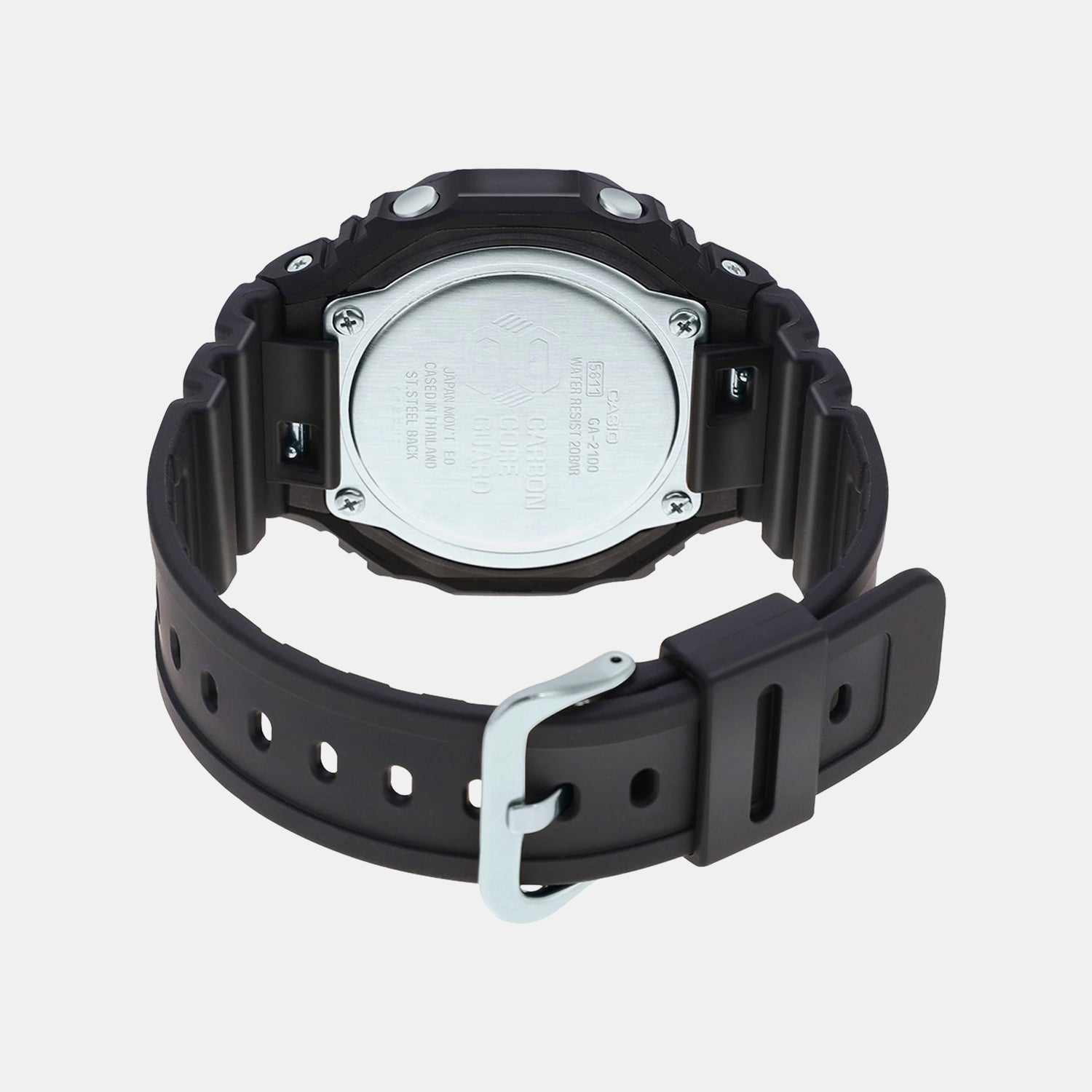 G-Shock Men Quartz Black Dial Analog-Digital Resin Watch G1230