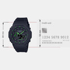 G-Shock Men Quartz Black Dial Analog-Digital Resin Watch G1230