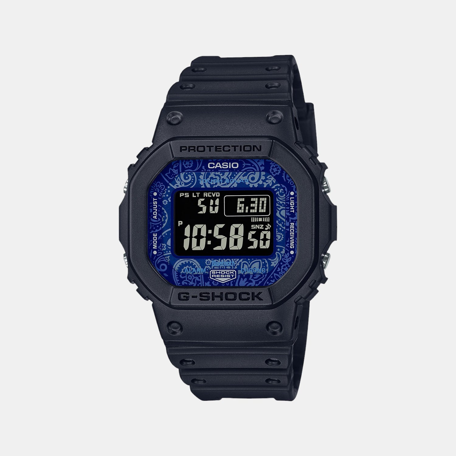 G-Shock Male Blue Digital Resin Watch G1240